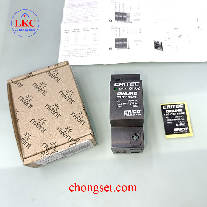 Thiết bị cắt sét TSG1130-2S - Critec Erico