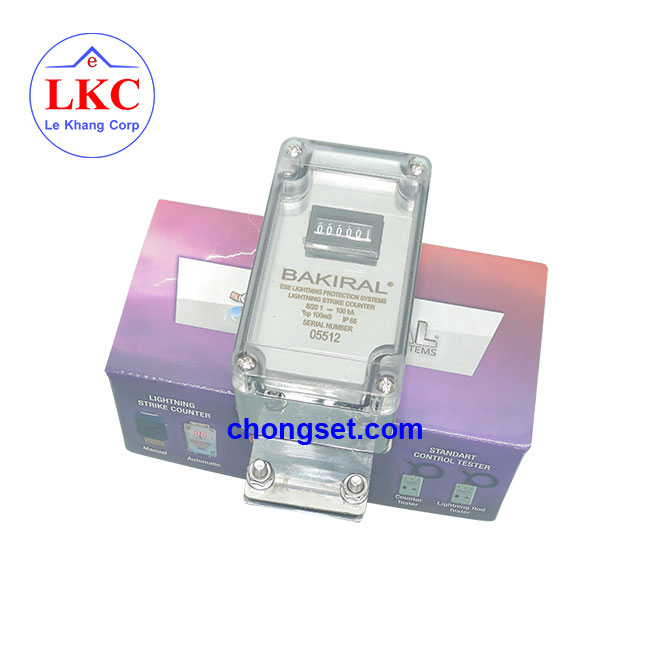 Thiết bị đếm sét Bakiral